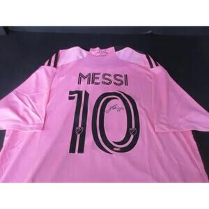 Lionel "Leo" Messi Inter Miami #10 Signed Jersey RCA COA 🔥🐐XL